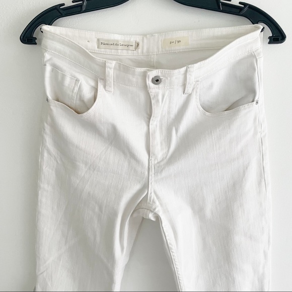 Anthropologie
White High-rise Sequins Flare Jeans - Picture 8 of 15